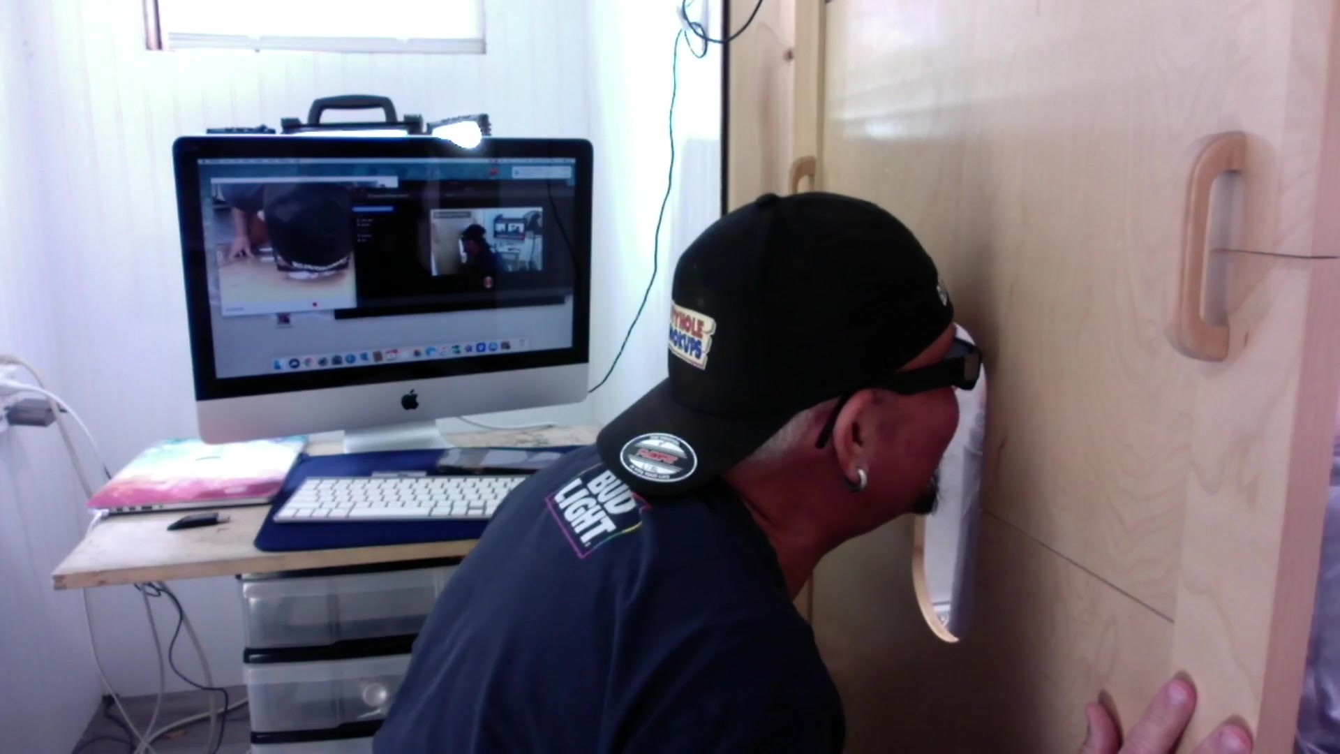 Rainy Day Gloryhole Blowjob