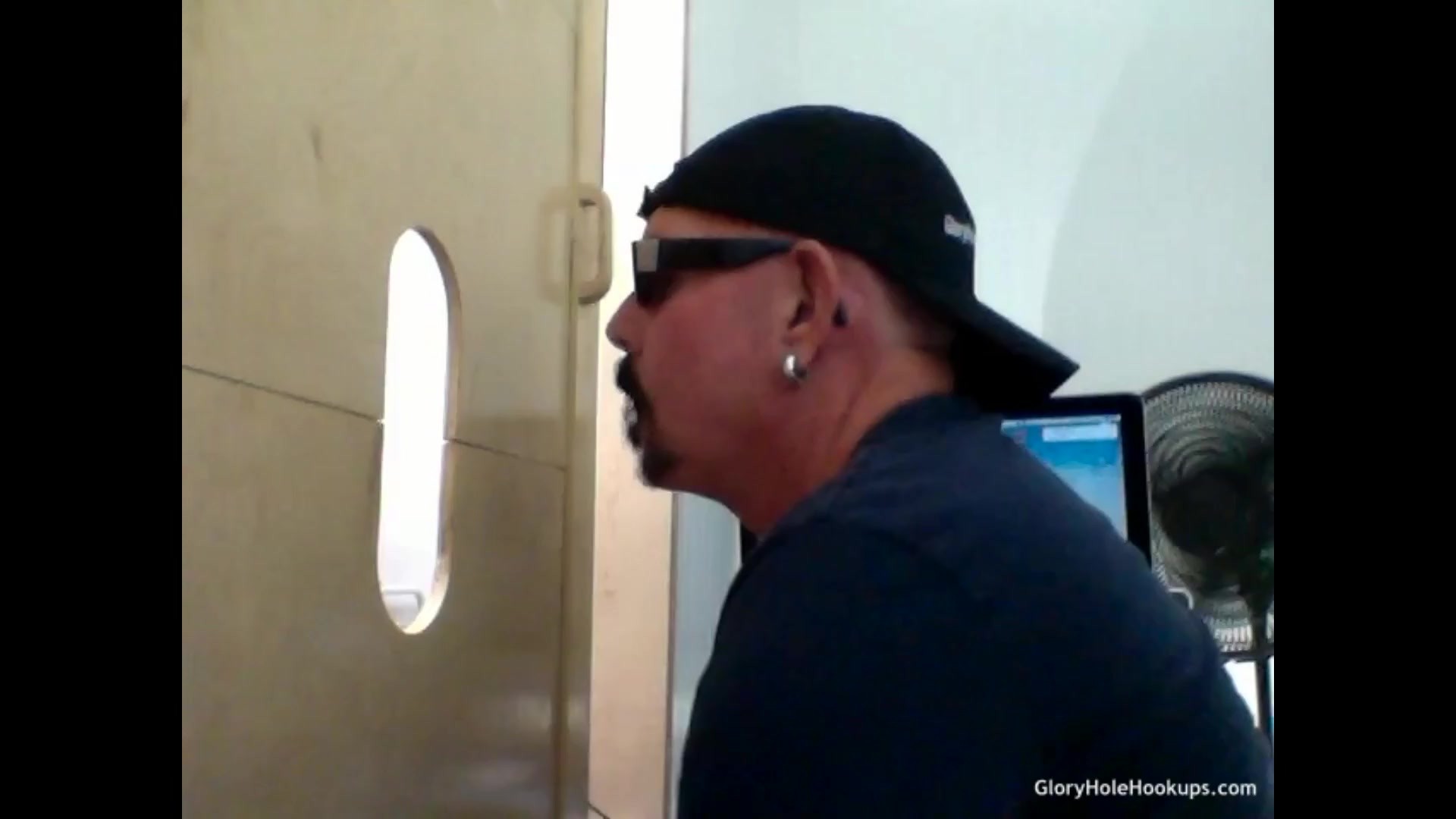 First Time Gloryhole Blowjob