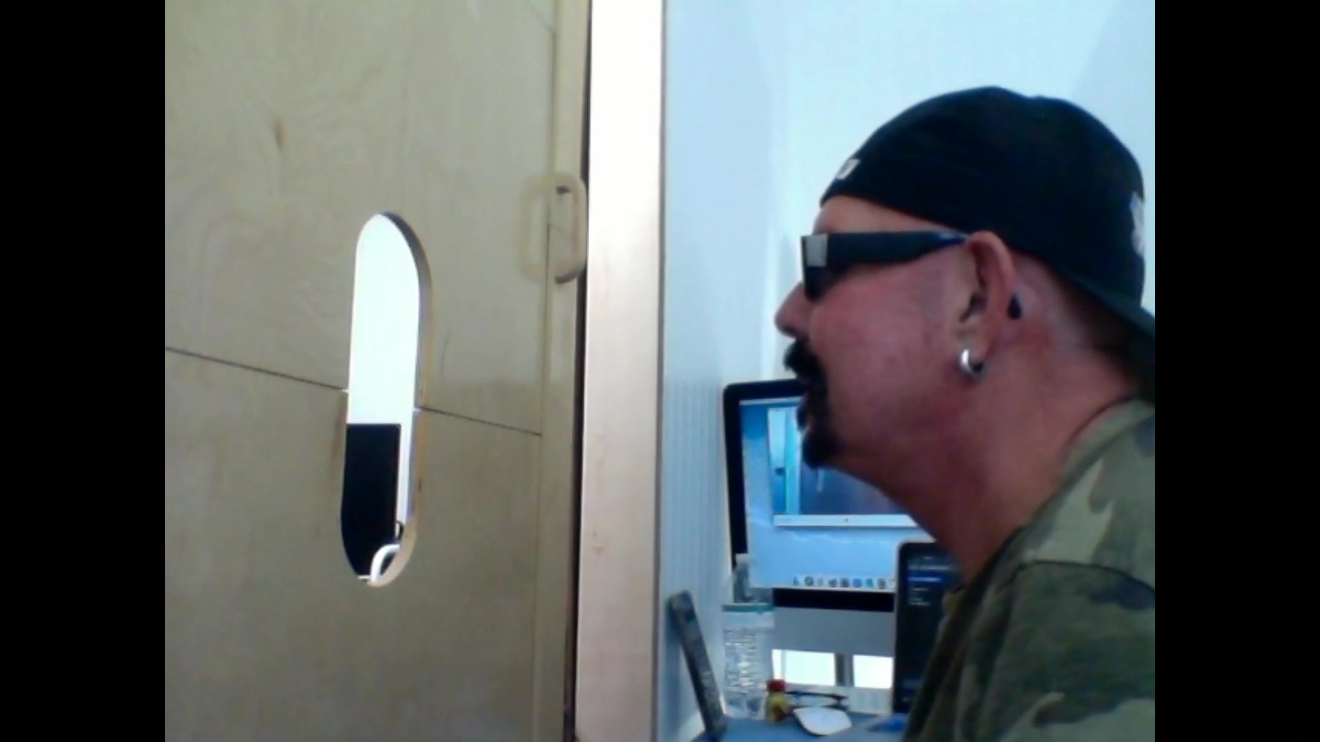 Big Black Cock at the Gloryhole